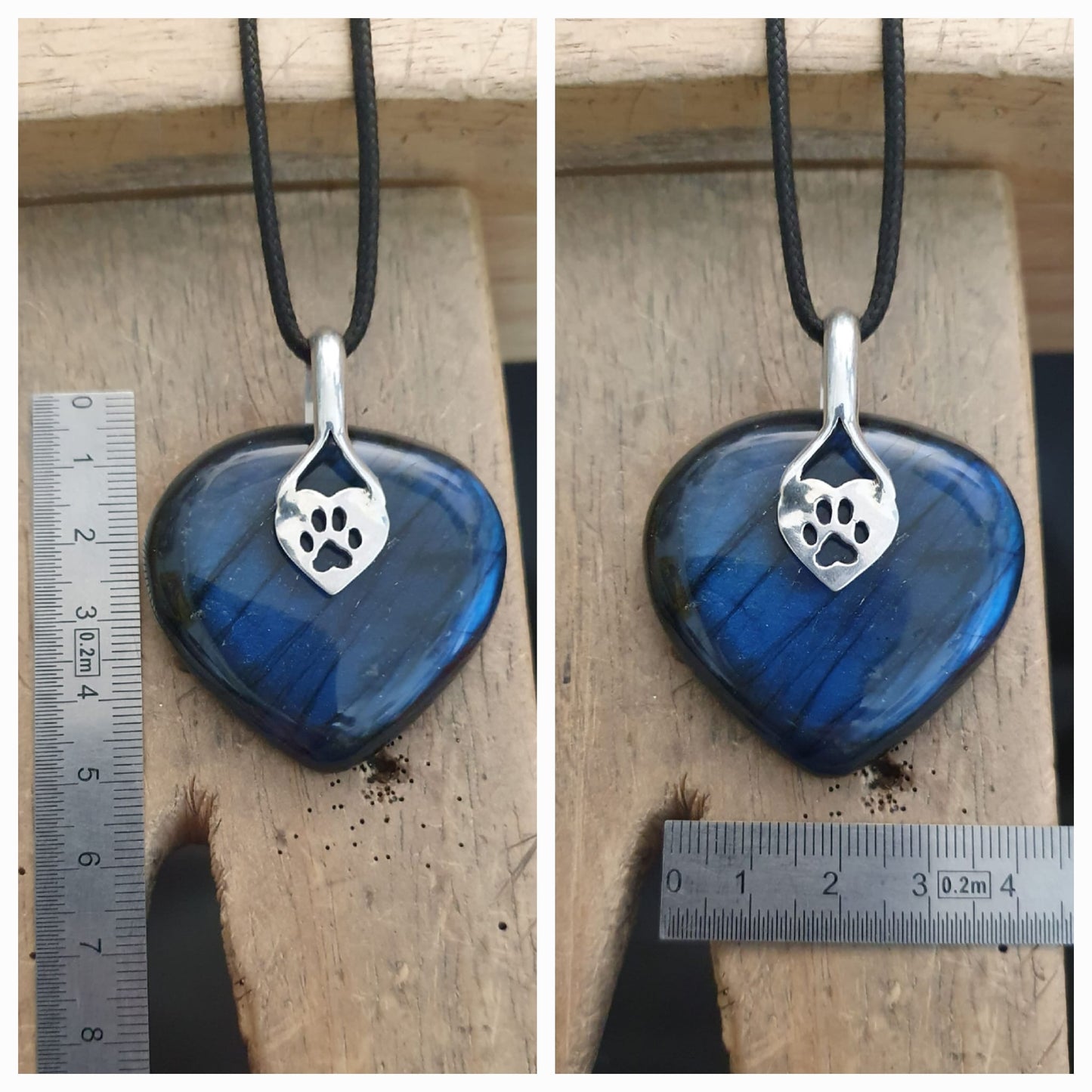 Les Élémentaires Labradorite bleue