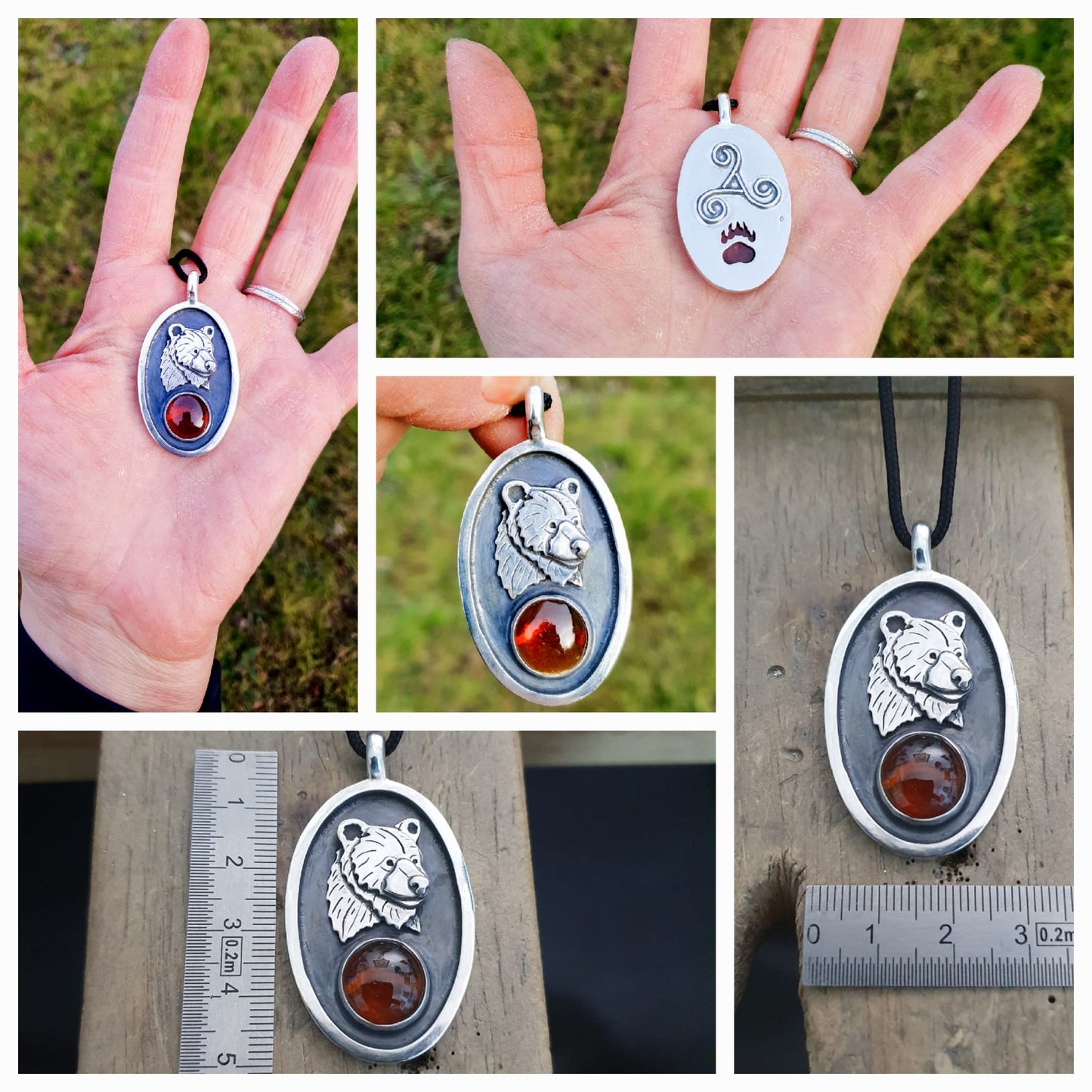 Les Sentinelles Ours Grenat Hessonite