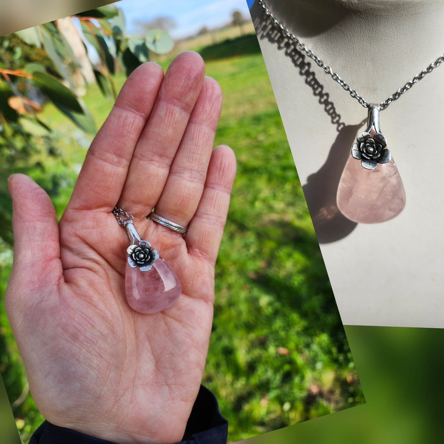 Les Gardiens de l’Hiver Fleur Quartz Rose