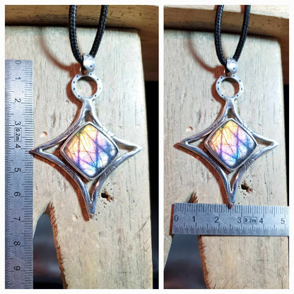 Missive Stellaire Labradorite arc-en-ciel