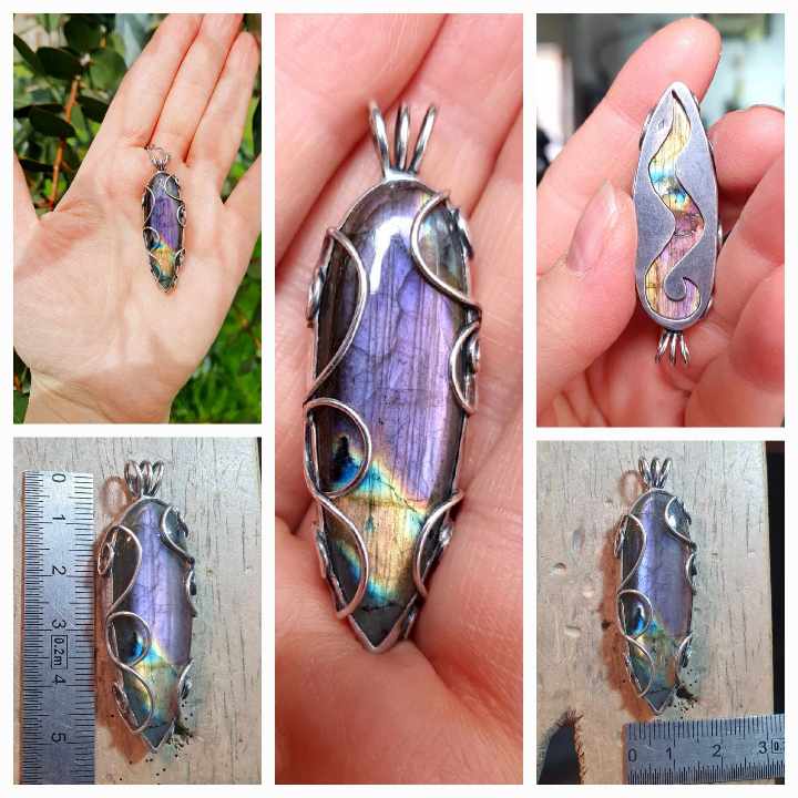 Légende Labradorite violette